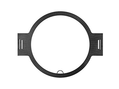 Monoprice Rough-in Speaker Bracket - For 8in Round Speakers, 10in Cutout Diameter, Black