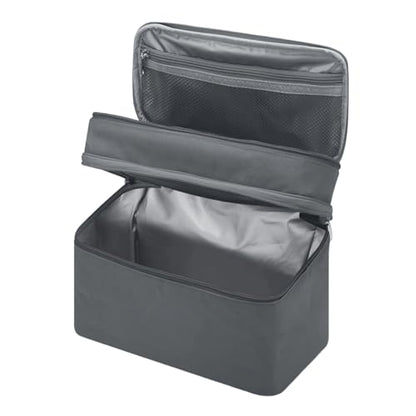 Portable Hand Mixer Storage Bag With Double Layer Design TravelOrganizer Bag For Kitchen Accessories And Easy Carrying