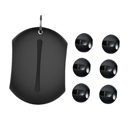 Uonlytech 14pcs Silicone Earphone Sleeve for Earbuds Case Compatible Cover Scratch Easy to Open Charging Box Secure Fit - color: Blackx2pcs, size: 6x4.4x1cmx2pcs