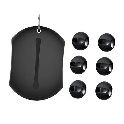 Uonlytech 14pcs Silicone Earphone Sleeve for Earbuds Case Compatible Cover Scratch Easy to Open Charging Box Secure Fit - color: Blackx2pcs, size: 6x4.4x1cmx2pcs