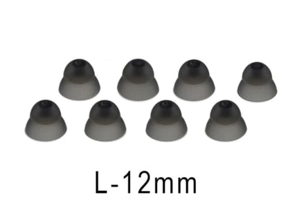 Hearing Aid Ear Domes Cleaning Tools Hearing Aid Close Domes for Resound Sure Fit Style RIC RITE and Open Fit BTE Hearing Amplifier with Brush Cleaner（L Size 8PCS) - size: L