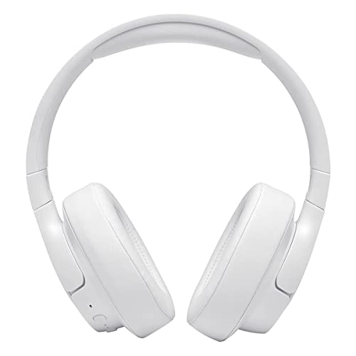 JBL Tune 760NC - Lightweight, Foldable Over-Ear Wireless Headphones with Active Noise Cancellation - White (Renewed) - color: White