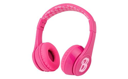 Barbie Bluetooth Headphones for Kids, Wireless Headphones for School, Home, or Travel (Barbie) - color: Barbie