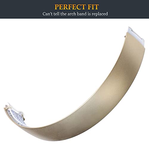 by Dre Studio 2 Headband Replacement Parts as Same as The OEM Arch Band B0501 Accessories Compatible with Beats by Dr. Dre Studio2 Wired/Wireless (Model B0500/B0501) Headphones (Gold) - color: Gold