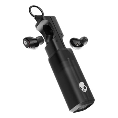 Skullcandy Dime 360 Wireless Earbuds with Clip-Anywhere Case - True Black | In-Ear Fit, Bluetooth, Noise Isolating, 28 Hours Battery, Microphone for iPhone Android, Easy Clip-On Design for Travel - color: True Black