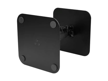 Monoprice Desktop Freestanding Speaker Stands Pair Adjustable with Cable Management, for Medium/Large Bookshelf Studio Monitor Speakers