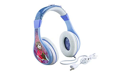 Disney Frozen Kids Headphones with 3.5mm Jack, Wired Headphones for School, Home or Travel - color: Frozen