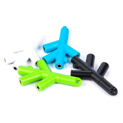 3.5mm 4 Way Port Aux Audio Spliter, Earphone Adapter Headphone Port Audio Spliter Multi Aux 3.5mm(1pc Random)