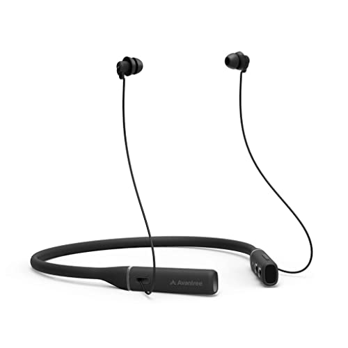 Avantree Repose - Bluetooth Sleep Earbuds for Side Sleepers | Small-tip neckband earbuds designed for side sleeping, with low-latency TV.