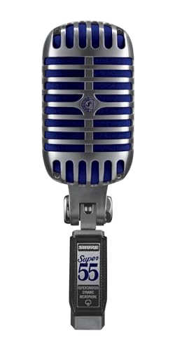 Shure Super 55 Deluxe Supercardioid Dynamic Vocal Microphone