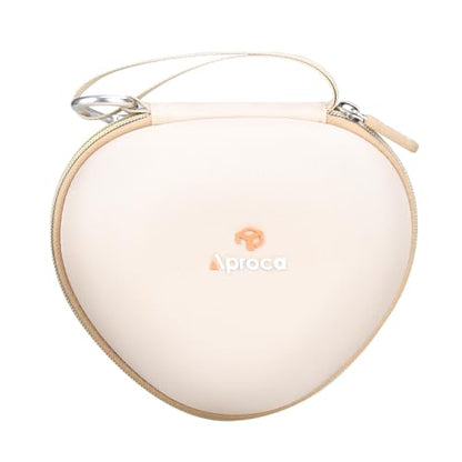 Aproca Kids Headphones Case Compatible with iClever BTH12 / HS19 / BTH26 Kids Bluetooth Headphones, Storage Hard Bag -Gold (Case Only) - color: Gold