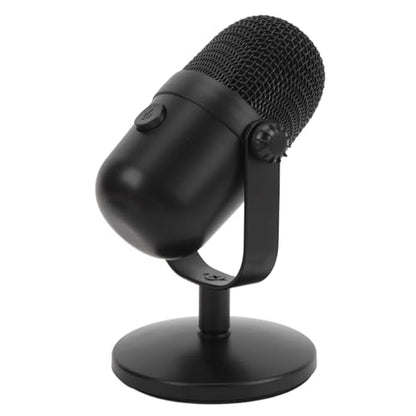 USB Microphone, Plug and Play Noise Cancelling Podcast Microphone, Streaming with RGB Lighting Quick Mute for Laptop Studio Recording Streaming Videos