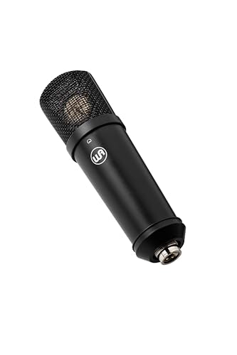 Warm Audio WA-87jr SE Large-Diaphragm Cardioid Condenser Microphone, Studio-Grade Sound for Vocals, Instruments, Podcasts, Black - color: Black