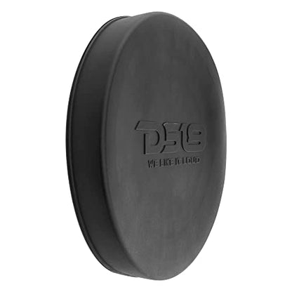 DS18 Hydro CS-10/BK 10" Silicone Marine Speaker Cover - Water, Dust and UV Rays Protection - Compatible with Tower Speakers - Great Durability - Special Edition (Pair) - color: Black, size: 10 Inches