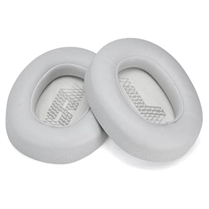 Defean Earpads for JBL E65/Live 650BTNC/660NC Headphones (Gray) | Also for JBL E65/ Duet NC/Live 660/770 /780BTNC,Replacement Ear Cushions with Softer Leather, Noise Isolation Foam - color: Gray
