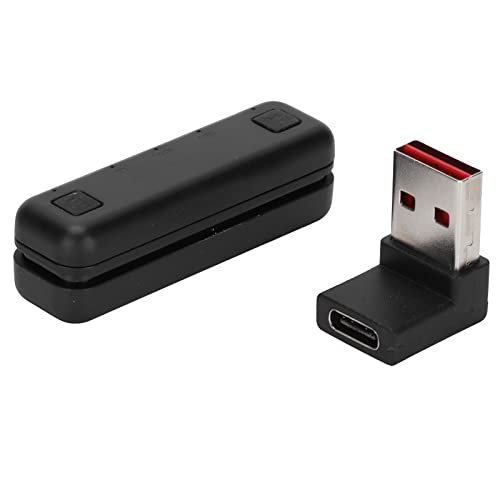 Bluetooth Adapter Low Latency Audio Transmitter for PC Slim 10m Dual Stream ABS