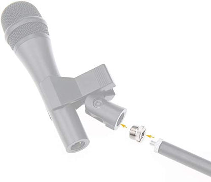 CAMVATE 5/8-Inch Male to 1/4-Inch Female Screw For Mic Microphone Stand