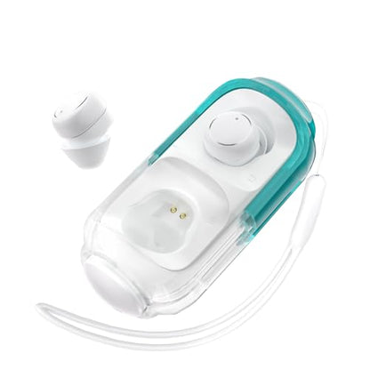 Mini Wireless Earbuds Bluetooth 6.0 in Ear Light-Weight Headphones,with 360-degree Rotating Charging case,ENC Noise Cancelling, Ergonomic Sport Headphone Headset for Gym/Running/Work(Green) - color: Green