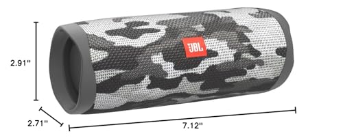 JBL Flip 5 Portable Waterproof Wireless Bluetooth Speaker - Black Camo - color: Black Camouflage