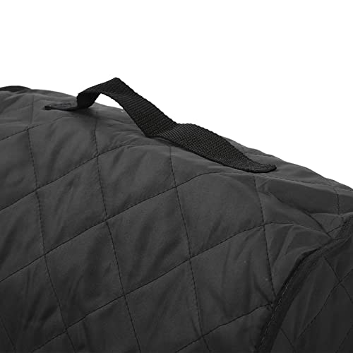 Kitchen Mixer Dust Carry Bag, Anti Dirt Anti Scratches Mixer Dust Cover Kitchen Food Stand Mixer Dust Organizer Cover (Black) - color: Black