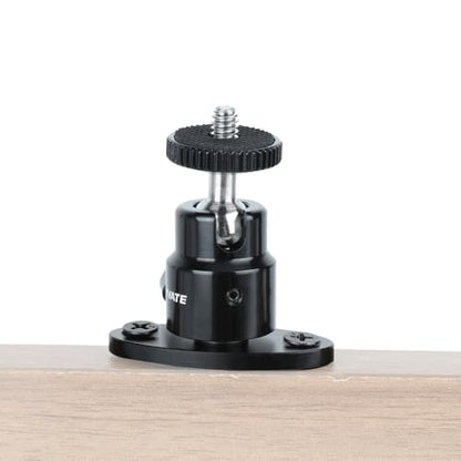CAMVATE 1/4-20 Mini Ball Head with Ceiling Mount for CCTV & Video(2 Pieces)