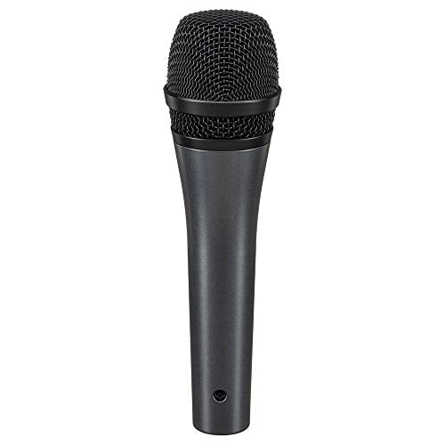 Sennheiser E835-S Dynamic Cardioid Vocal Microphone (on/off switch) with Tripod Mic Stand & XLR-XLR Cable Bundle