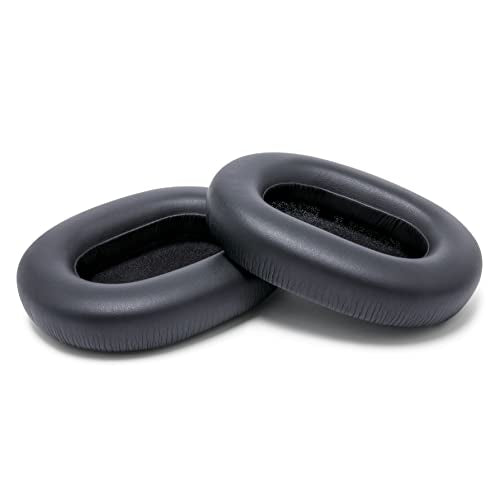 WC PadZ XM5 - Premium Replacement Earpads Compatible with Sony WH-1000XM5 | Made by Wicked Cushions | Soft PU Leather, Extra Thick, Noise-Isolating Memory Foam | Black - color: Black