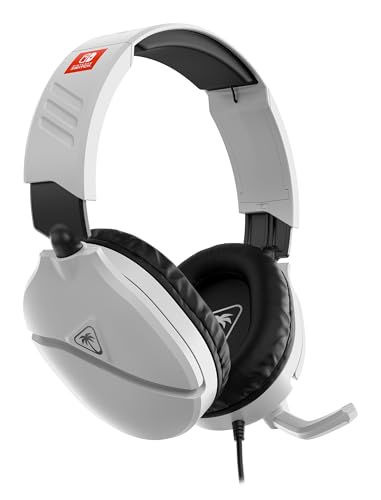 Turtle Beach Recon 70 Wired Multiplatform Gaming Headset, Nintendo Switch 2 - color: White - Nintendo Switch