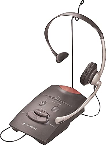 Plantronics TELEPHONE HEADSET SYSTEM S11 65148-11 , Black
