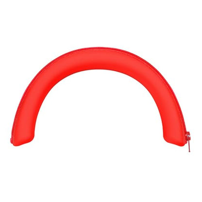 Silicone Headphones Headband Covers Replacement Headband Sleeve with Zippers for WH1000XM6 Headsets Silicone Headphone Cushion - color: Red