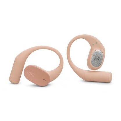 JBL Sense Lite Open Ear Earbuds, True Wireless, Ear Hook Fit - Beige | Water Resistant Sports And Workout Headphones, Up To 8 Hrs Playtime, Clear Calls With Noise Reduction - color: Beige