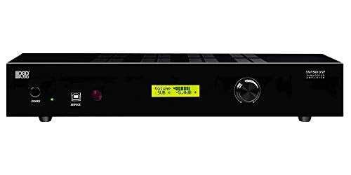OSD Audio SMP500 클래스 D 서브 우퍼 앰프, 최대 전력 800W, 패시브 서브우퍼용 DSP가 있는 디지털 모노 앰프, LED 디스플레이/리모컨, LFE 라인 입력 - size: 500W DSP
