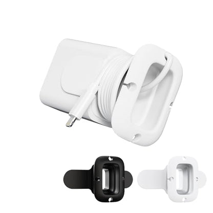 Silicone Collapsible Cord Wrap Foldable Charger Organizer | Wired Manager Holder, Wrap Winder, Cable Management, Travel Essentials, Compatible with Phone Charger Adapter - size: For Phone Charger