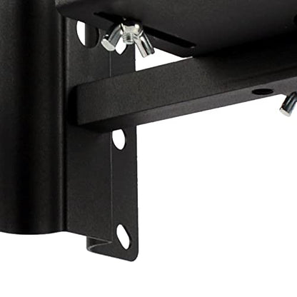 Speaker Stand Audio Stand Wall Mount Speaker Stand Surround Sound Wall Shelf Bookshelf Hanger for Home Theater, Office, Meeting Room Speaker Stands(18cm) - size: 18cm