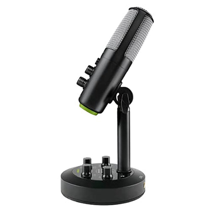 Mackie EM-Series, Premium USB Condenser Microphone with Built-in 2-Channel Mixer (EM-Chromium) - size: USB, style: Chromium - Studio