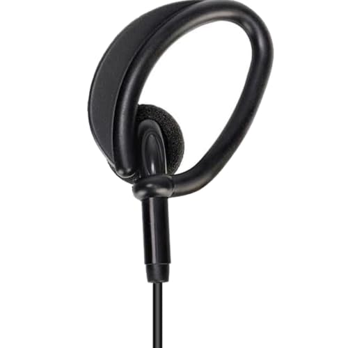 Retevis RT68 Walkie Talkie Earpiece with Mic, for RT22/RT21/H777/RT27/RT68H | Soft Earhook, 2 Pin , Compatible with Kenwood, Pxton, Baofeng BF-888S 2 Way Radio, Two Way Radio Headset(10 Pack) - style: Soft Earhook