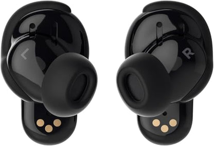 Bose QuietComfort Earbuds II, Wireless, Bluetooth, Proprietary Active Noise Cancelling Technology in-Ear Headphones with Personalized Noise Cancellation & Sound, Triple Black - color: Triple Black