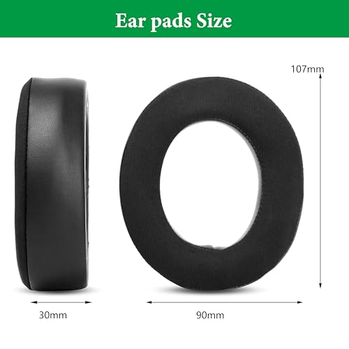 HS50 Cooling Replacement Earpads Cushions Compatible with Corsair HS50 Pro HS60 Pro HS70 Pro Stereo Gaming Headset Ear Pads with Cooling Gel Layer