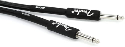 Fender Professional Series Instrument Cable, Guitar Cable, Guitar Accessories, Straight/Straight, Black, 25ft - size: 25ft, style: Straight/Straight