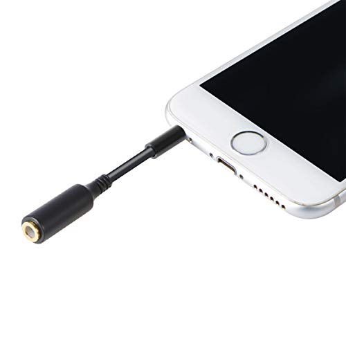 3-Pack AUX Headphone 3.5mm Extension Cable - Male to Female Extender Audio Auxiliary Jack Adapter Wire Cord Plug Connector for iPhone iPod iPad, Smartphone Tablet, Home Car Speaker System (3 INCH) - size: 3 Pack