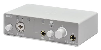Steinberg IXO12 White, 2x2 USB 2.0 24-Bit/192kHz Audio Interface With Cubase AI, Cubasis LE and Steinberg Plus Software - color: White, style: IXO12
