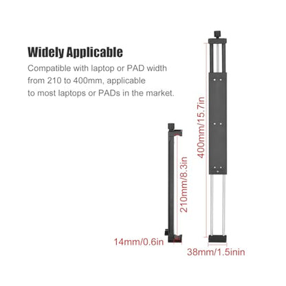SUNWAY PC-05 Clamp for Arca Swiss Tripod – Laptop Holder for MacBook Pro & Tablet Mount for Pad