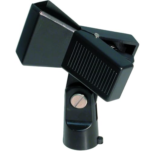 Microphone Holder--Universal Clothespin Style Spring Loaded Clips Professional-Performance Plus (MH1X) - size: 1 Clothspin Style