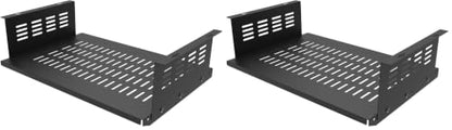 17" Under Desk Computer Mount for Small Form Factor Computers (Pack of 2) - size: 4inch High (Pack of 2)