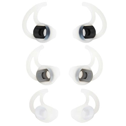 Earbud Replacement Tips Silicone Ear Tips Compatible with Bose SoundSport Freestyle IE2 IE3 Headphone Earbud Tips 3 Pairs S M L
