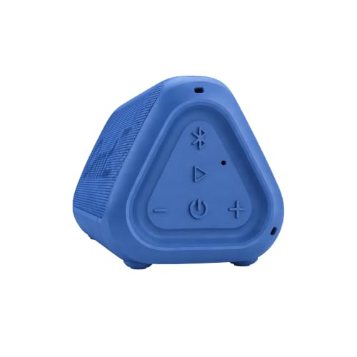 OontZ Angle Solo Compact Bluetooth Speaker, 14-Hour Playtime, Blue - color: Blue