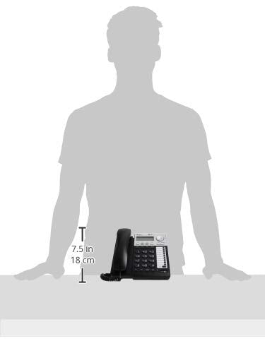 AT&T ML17929 2-Line Corded Speakerphone with Caller ID/Call Waiting, Black - Built-in Speakerphone, 3-Way Conferencing, Headset Compatible - size: One Size