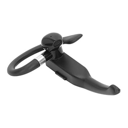 Wireless BT Earpiece, Single Ear Headset with LED Display, Noise Canceling Handsfree Headset, Portable Cordless Headset with Charging Case for Sports
