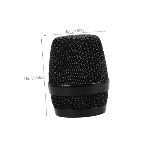 Abaodam Mic Mesh Grill Replacement Pop Filter for Streaming Microphone Compatible Metal Grill Head for Mic