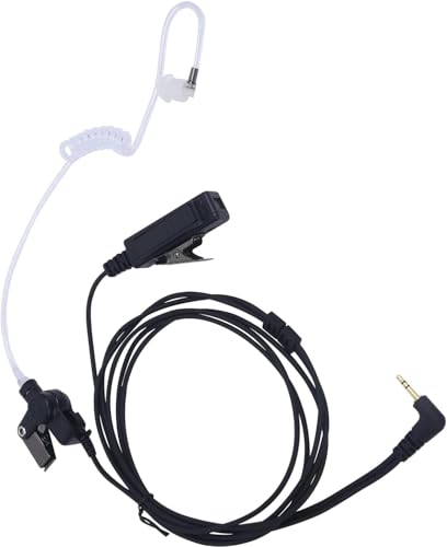 WODASEN 2.5mm Walkie Talkie Earpiece Headset with Mic for HYT TC-320 Talkabout T200 T200TP T260 T400 T460 T800 MH230R MR350R MT350R MR350R MS350R Garmin rino Radio (05)